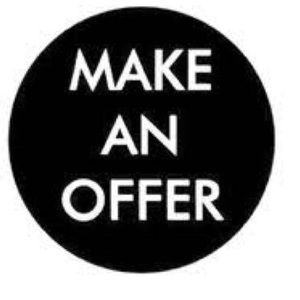 I accept all reasonable offers(: